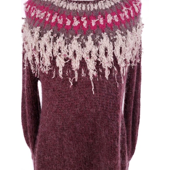 Free People Baltic Fairisle Boat Neck Sweater - Picture 3 of 8